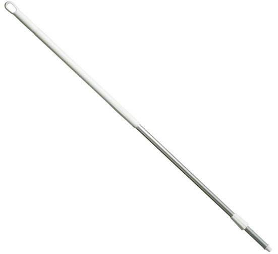 Рукоять алюминиевая Haug Bursten (1500мм, Д 32/25мм, пласт. покрытие, белый)