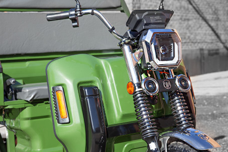  Трицикл электрический Rutrike Маяк 1500 60V1000W (темно-синий матовый)