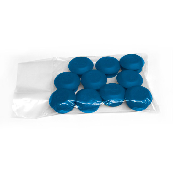 Комплект колпачков TTS (для телескопической штанги, 10 шт, синий)