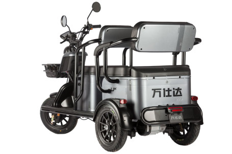 Трицикл электрический Wanshida UM+ 60V 1000Вт (зеленый)