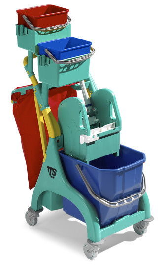 Тележка TTS NICK PLUS 30 (25л, с мешком для мусора)