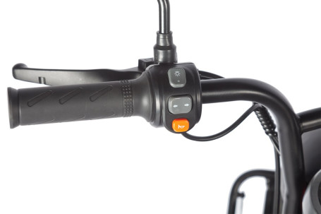 Трицикл электрический Wanshida HOT HATCH (60V, 650W, черный) (0000288-3070)