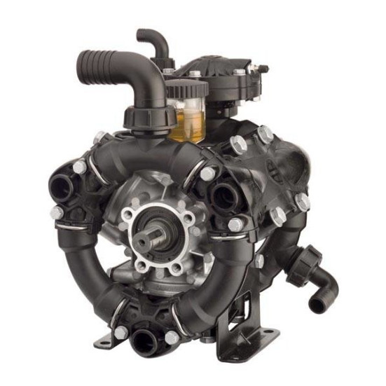 Мембранный насос AR 120 BP SP (NBR, 15 бар, 116.7 л/мин, внешний вал 25 мм)