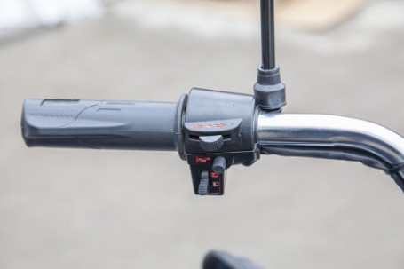 Трицикл электрический Rutrike Титан NEXT 2000 60V1500W (синий)