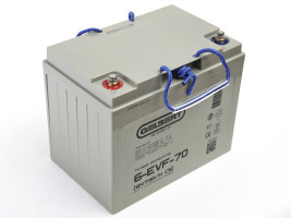 Тяговый аккумулятор Gelbert 6-EVF-70 (12В, 73Ач, AGM)