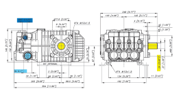 Насос высокого давления Bertolini  KKL 4216 (1450 об/мин)