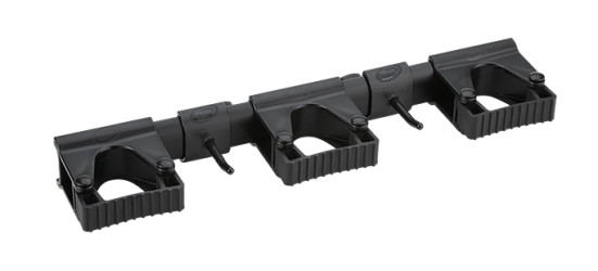 Гигиеничное настенное крепление Vikan (420мм, черный)