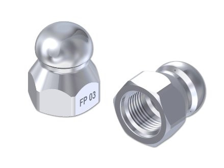 Форсунка каналопромывочная PA ST3 (070, 1/4&quot;г, 3отв, бой назад)