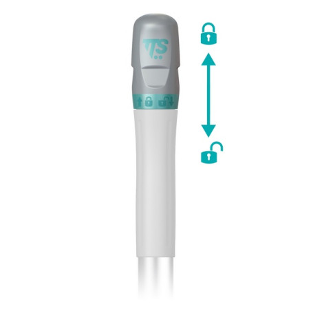 Рукоятка TTS INFINITY PRO (108-187см,телескоп)