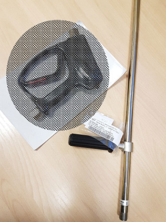 Копье с рукояткой (80см, 1/2&quot;ш/1/2&quot;г, 500бар, нерж, для 84-RL 204) PA