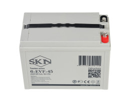Тяговый аккумулятор SKN 6-EVF-45 (12В, 47.5Ач, AGM)