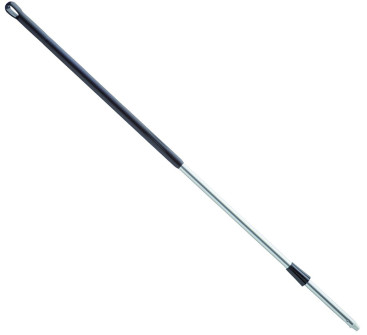 Рукоять алюминиевая Haug Bursten (1500мм, Д 32/25мм, пласт. покрытие, черный)