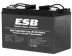 Тяговый аккумулятор ESB HTL12-110 (110Ач, 12В, Gel)
