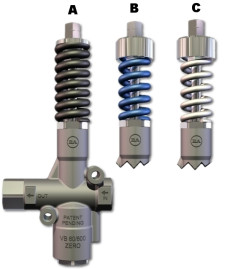 Регулятор давления PA VB60/400 Zero (400бар, 60л/мин, 1/2"г-1/2"г, By-pass 1/2"г)