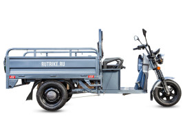 Трицикл электрический Rutrike Мастер 1500 60V1000W (темно-синий матовый)