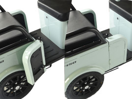 Трицикл электрический Wanshida LC-F150 60V 1000Вт (зеленый)