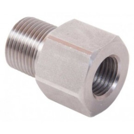 Переходник 1/4"г-1/2"ш PA (600бар, нерж)