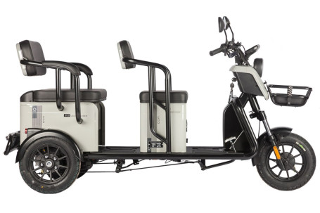 Трицикл электрический Wanshida LC300 (60V, 1000W, черный) (0000310-3075)