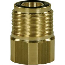Переходник 1/4"г-M18ш R+M (350бар, латунь)