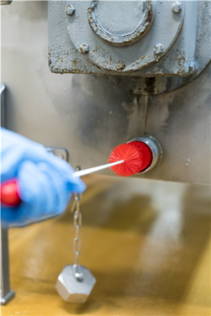 Ерш Vikan (D20мм, красный)