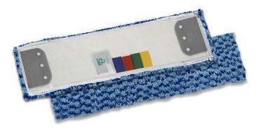 Моп с карманами TTS Microsafe (40х13см, микроволокно, голубой)