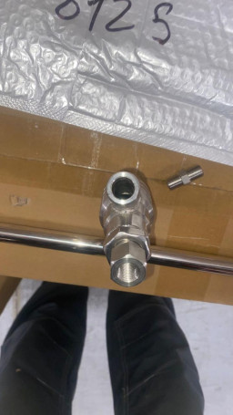 Пескоструйная насадка промышленная (500бар, 050, 1/4г, 0град, нерж) TOR