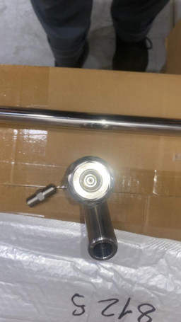 Пескоструйная насадка промышленная (500бар, 050, 1/4г, 0град, нерж) TOR