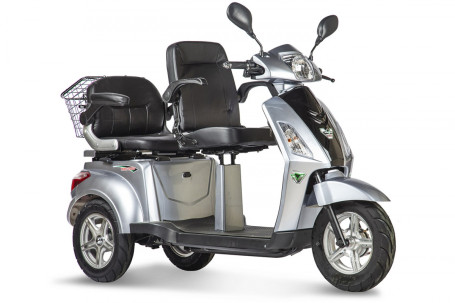 Электроскутер Volteco TRIKE L NEW (серебристый)