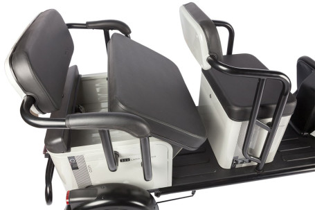 Трицикл электрический Wanshida LC300 (60V, 1000W, серый) (0000310-3077)