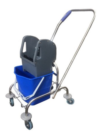 Тележка TTS Sting 25 (хромир. с U-образной хром.ручкой, отжим Tec)