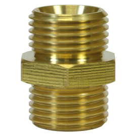 Переходник 1/2ш -1/2ш (400бар, лат, 30мм) R+M