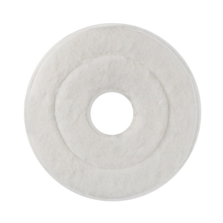 Пад абразивный TTS (d43см, микрофибра, белый)