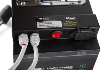 Тяговый аккумулятор RuTrike LiFePO4 (24В, 40Ач)