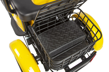 Трицикл электрический Rutrike Бумеранг (желтый)