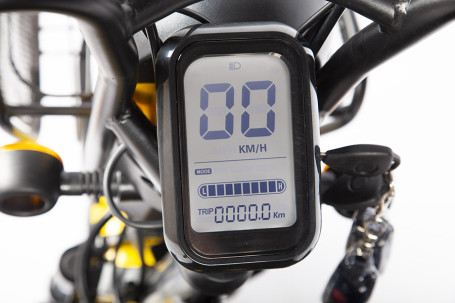 Трицикл электрический Rutrike Бумеранг (желтый)