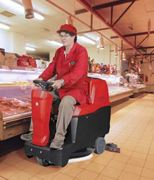 Поломоечная машина Portotecnica CT 80 BT 55 Rider