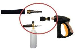 Пенная насадка PA LS3 (к-кт для проф. Karcher, ARS25)