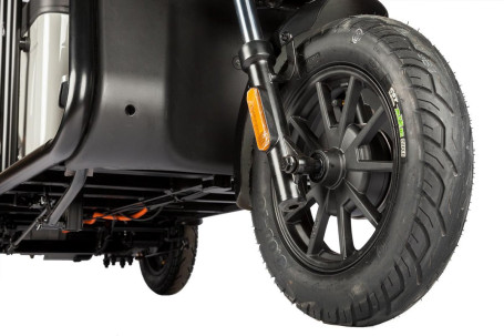 Трицикл электрический Wanshida LC300 60V 1000Вт (серый)