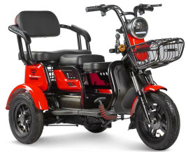 Трицикл электрический Rutrike Бумеранг (красный)