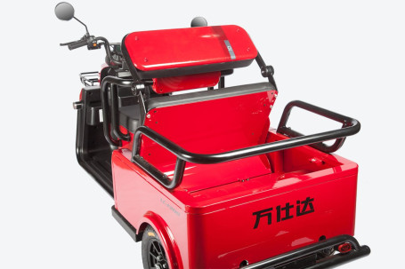 Трицикл электрический Wanshida LC-F200 (60V, 1000W, зеленый) (0000320-3081)