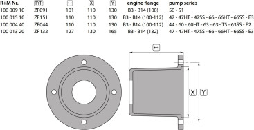 Колокол IPG ZF044 (H100-112, 130/75мм)