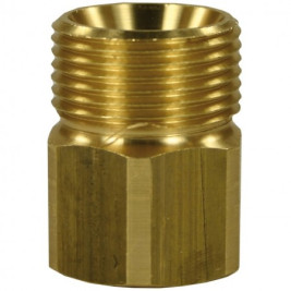 Переходник М22х1.5ш-3/8"г (400бар, лат) TOR