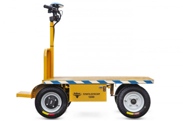 Тележка электрическая RuTrike ПЛИТА БУКСИР 1200 (платформа)