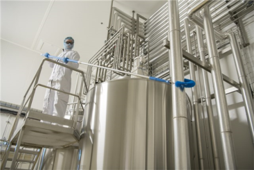 Ручка телескопическая Vikan (d32мм, красный)