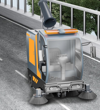 Подметальная машина Chancee U200CAR (АКБ Gel 150Ач)