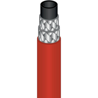Шланг высокого давления 2SС-10 (500бар, красн) R+M
