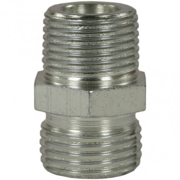 Переходник М22х1.5ш-1/2"ш (250бар, оцинк, д/развальц.) R+M