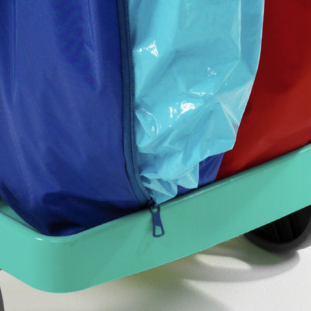 Мешок TTS (пластифицированный, 70л, синий)