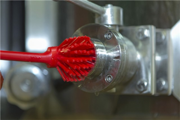 Щетка для посуды Vikan (28см, красный)