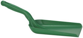 Совок Vikan (327х271х50мм, 550мм, м/пласт, зеленый)